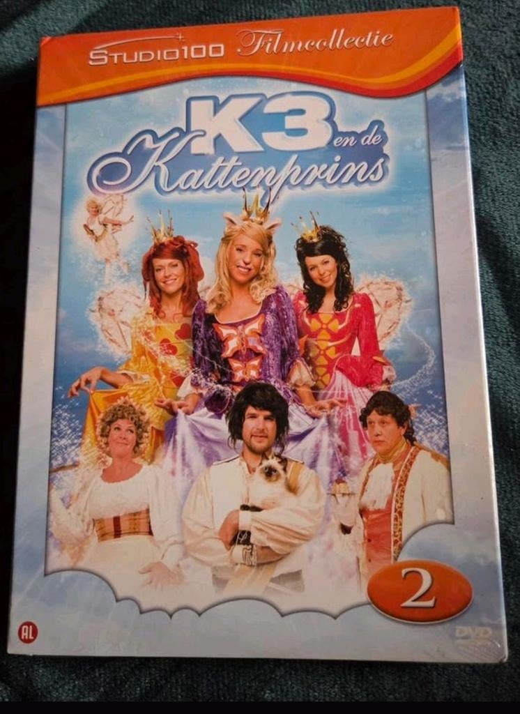 K3 en de Kattenprins - DVD, Cd's en Dvd's, Alle leeftijden, Ophalen of Verzenden, Nieuw in verpakking, Film