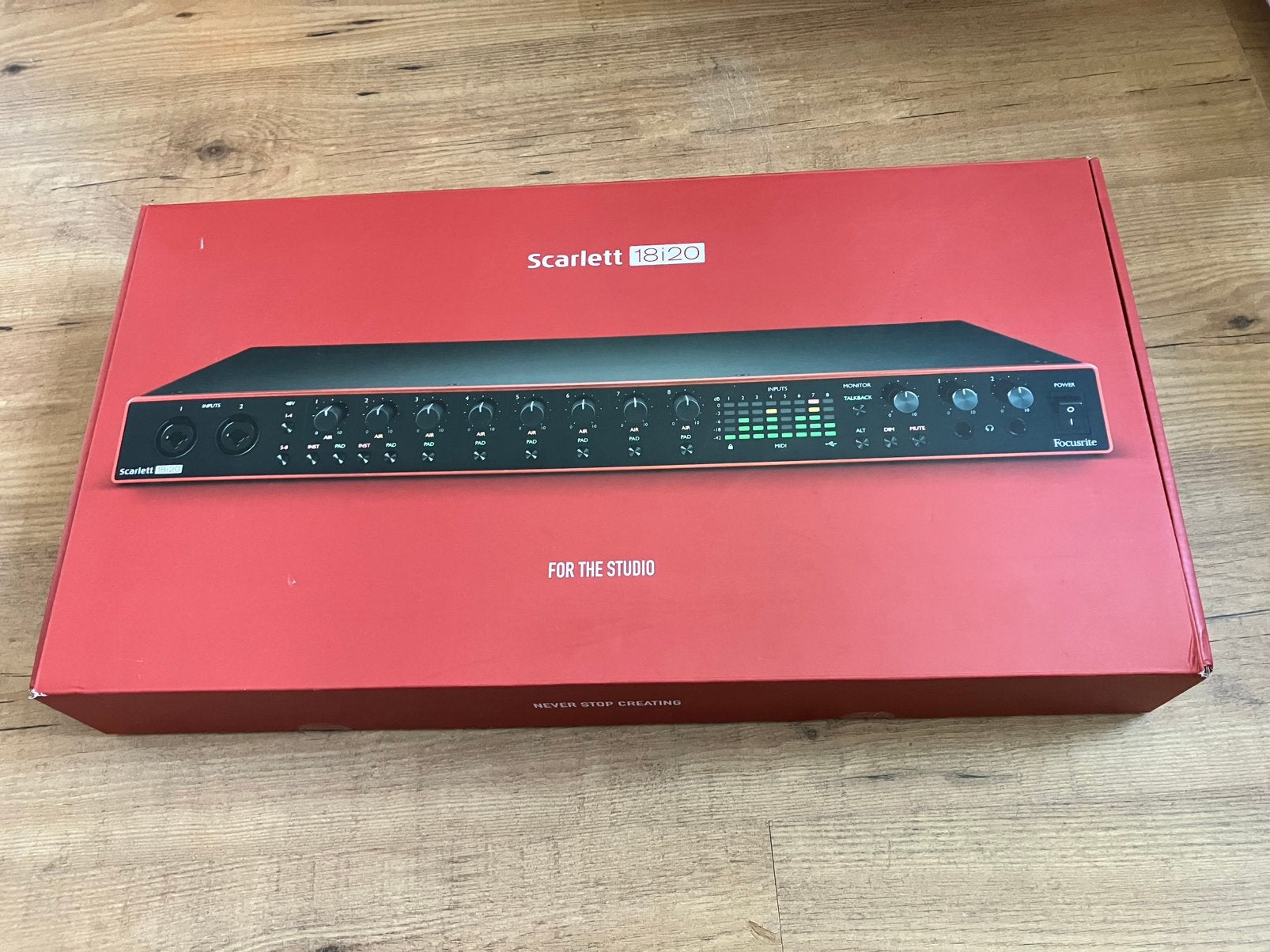 Focusrite 18i20 3rd generation, Ophalen of Verzenden, Zo goed als nieuw