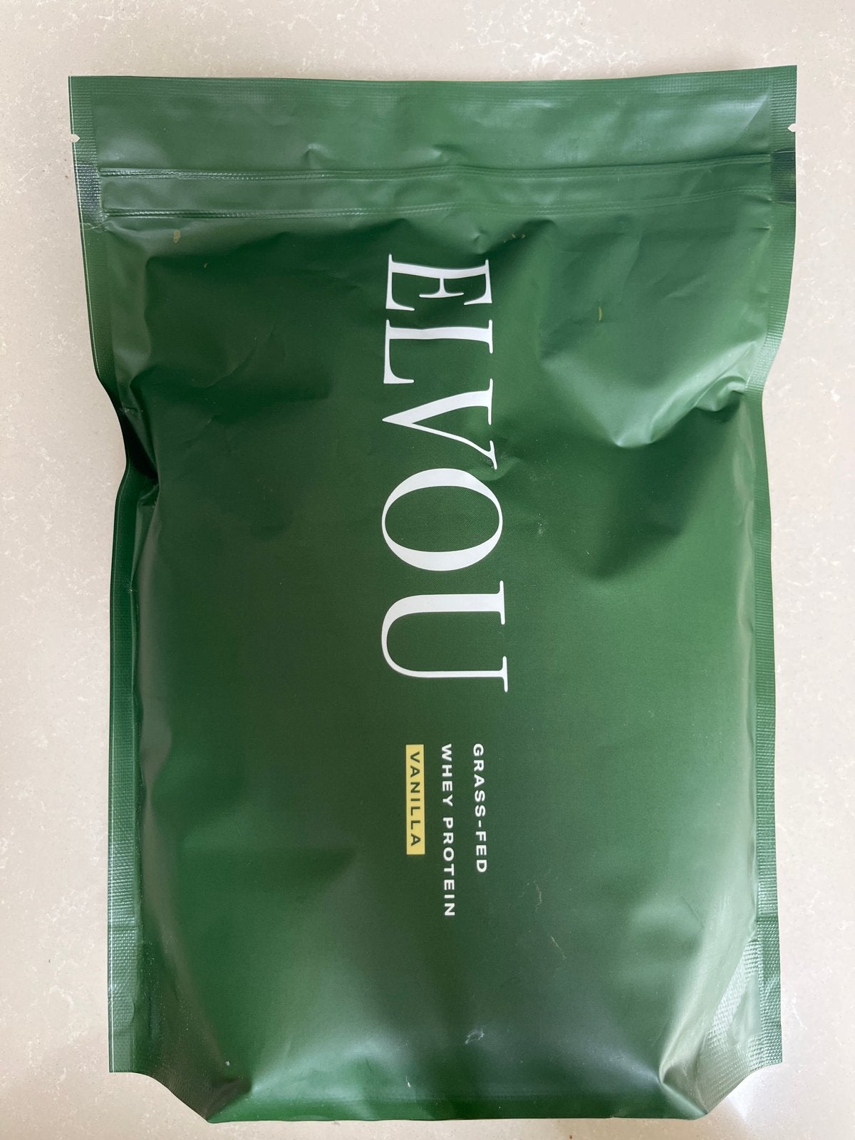 Elvou Grass-Fed Whey Proteïne Vanille 1000g, Ophalen of Verzenden, Nieuw, Poeder of Drank