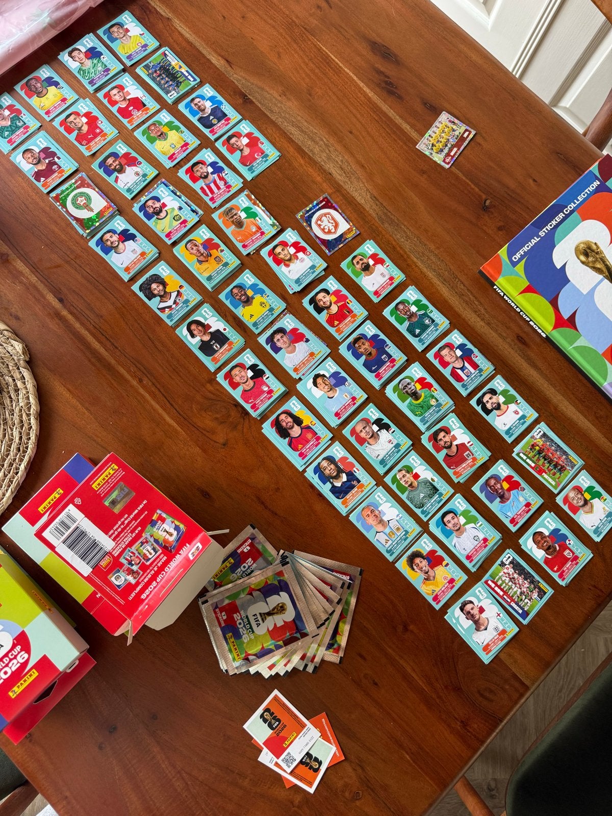 FIFA WK 2026 Panini stickers Ruilen, Ophalen of Verzenden, Zo goed als nieuw, Sport
