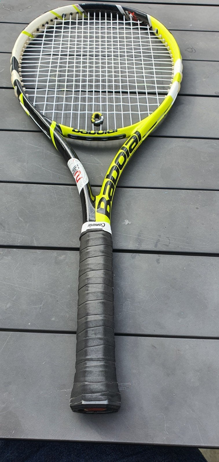 Babolat Power Game en Babolat Pure Drive Lite tennisrackets, Gebruikt, L4, Ophalen of Verzenden, Racket