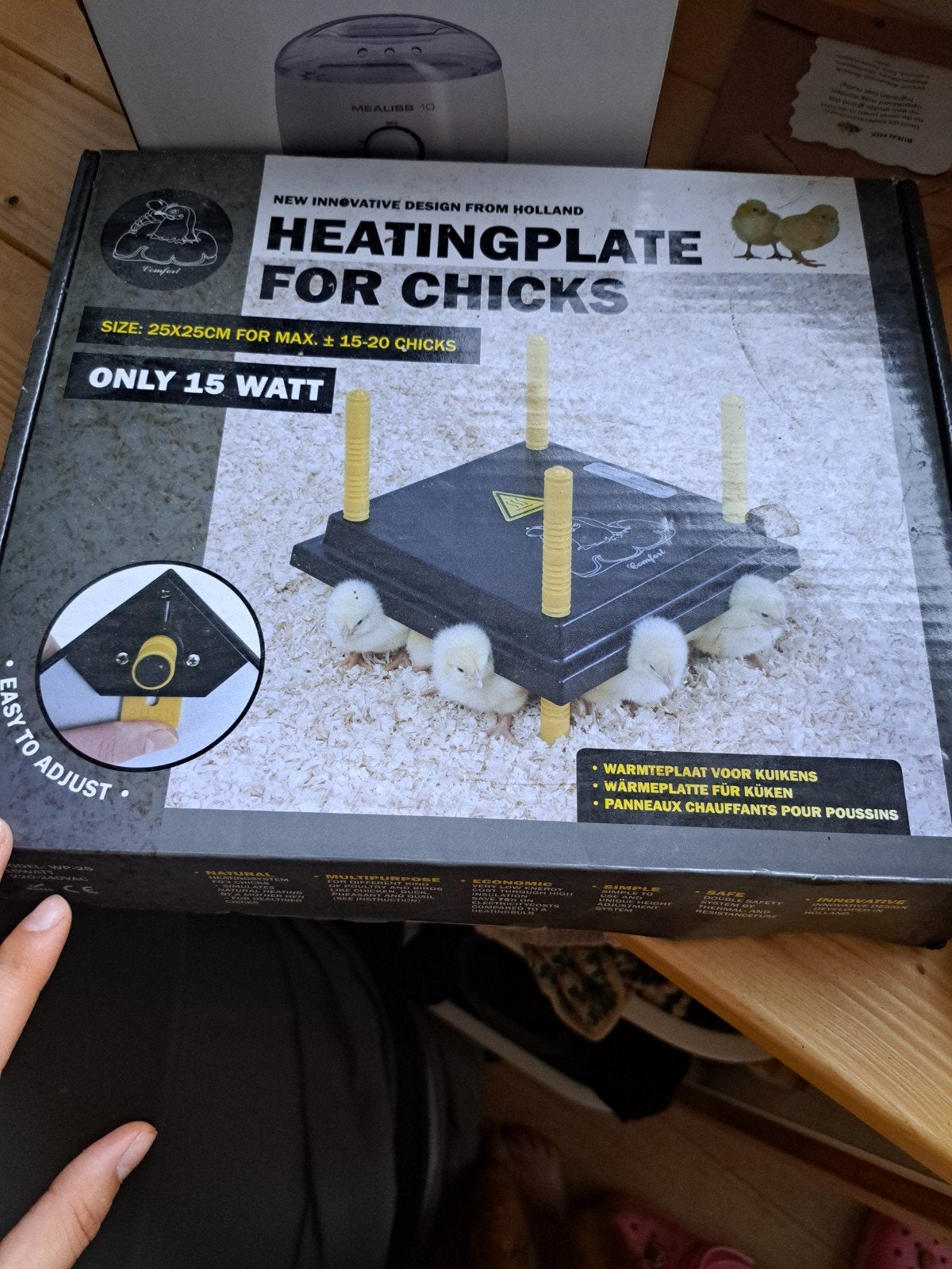 Warmteplaat kuikens/pullen, Ophalen of Verzenden, Gebruikt, Overige typen