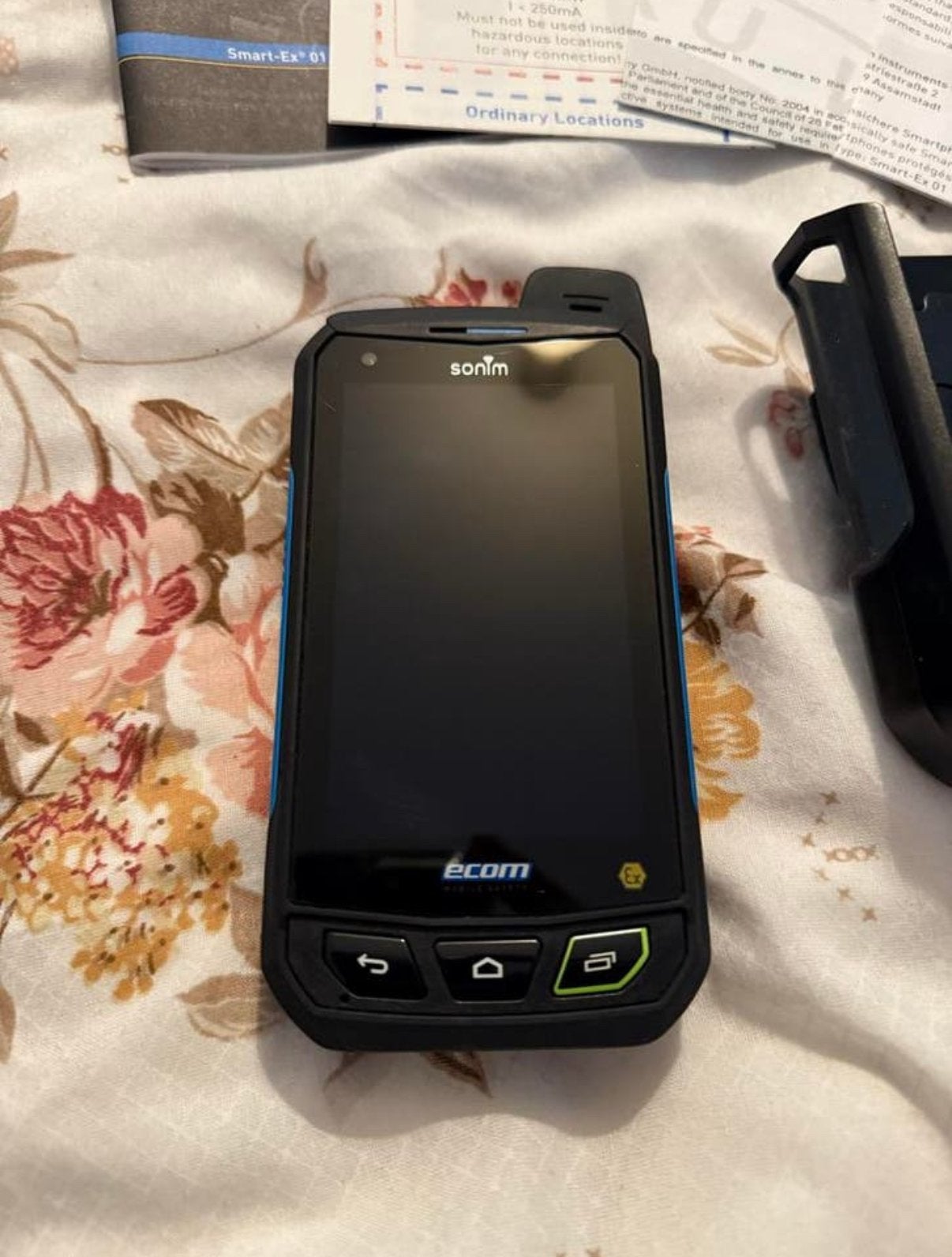 Sonim Smart-Ex 01 robuuste smartphone met accessoires, Overige modellen, Ophalen of Verzenden, Zonder simlock, Zonder abonnement