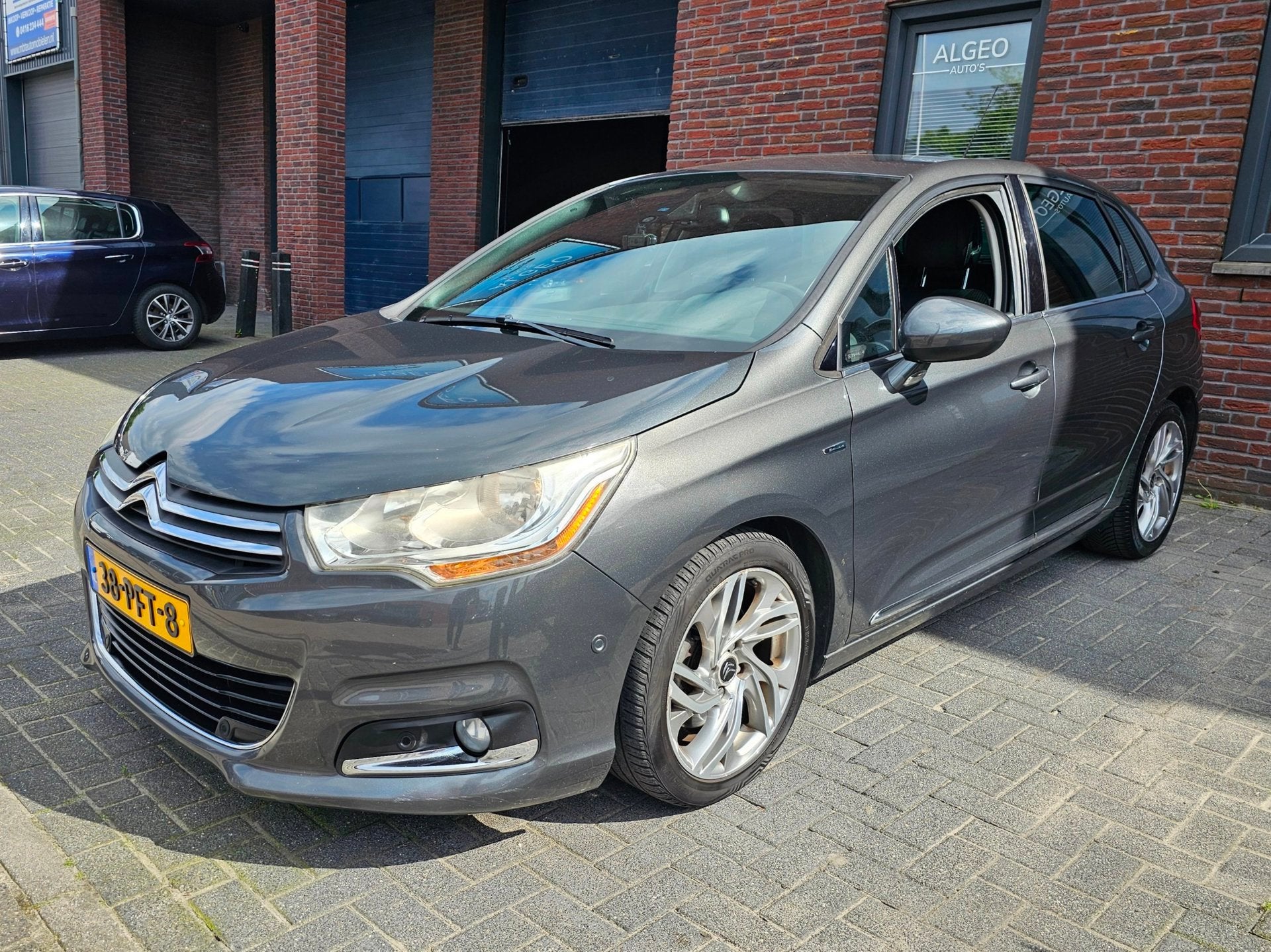 Citroen C4 1.6 THP Exclusive Export/ Handel, Auto's, Gebruikt, Zwart, Origineel Nederlands, Bedrijf
