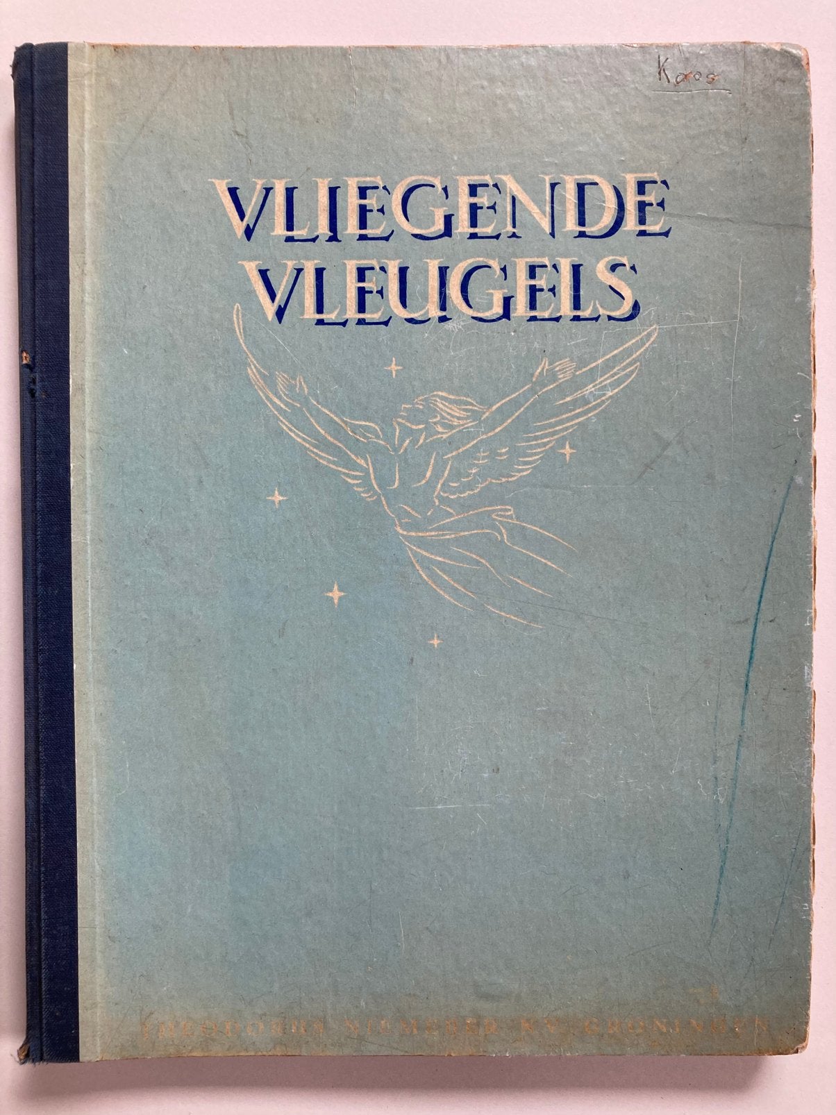 Tekst(en)plaatjesboek ‘Vliegende vleugels’ 1948, Ophalen of Verzenden, Gebruikt, Boek of Tijdschrift