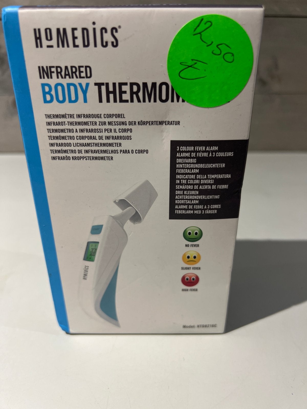 HoMedics Infrarood Lichaamsthermometer - Nieuw in doos, N, N, Nieuw, Ophalen of Verzenden