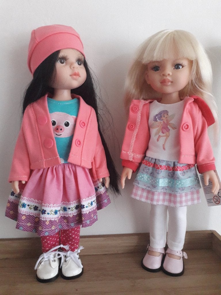 poppenkleding voor Paola Reina 32/34 cm., Ophalen of Verzenden, Nieuw, Fashion Doll