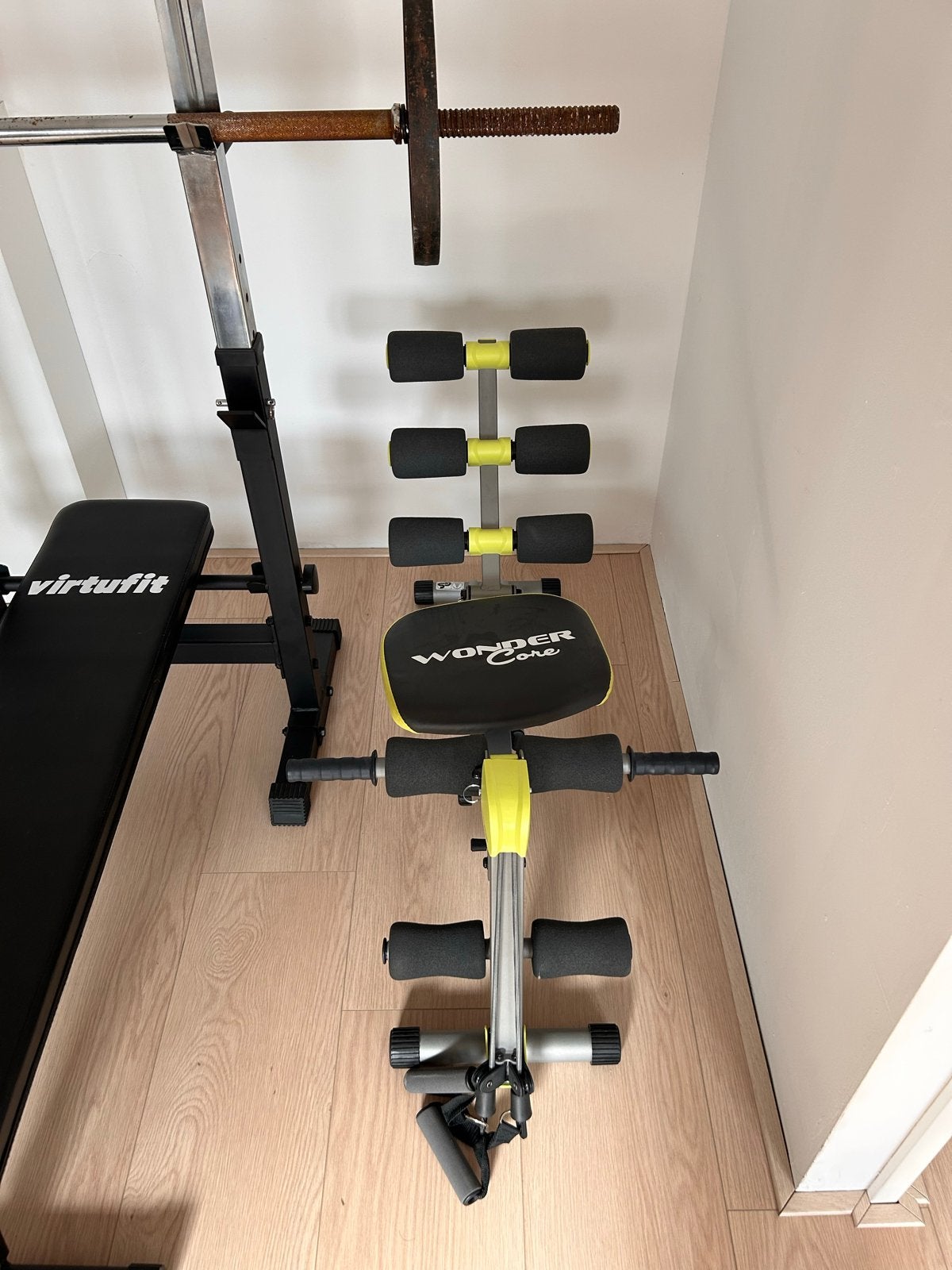Wonder Core buikspierapparaat voor diverse oefeningen, Sport en Fitness, Ophalen, Gebruikt, Buik, Overige typen