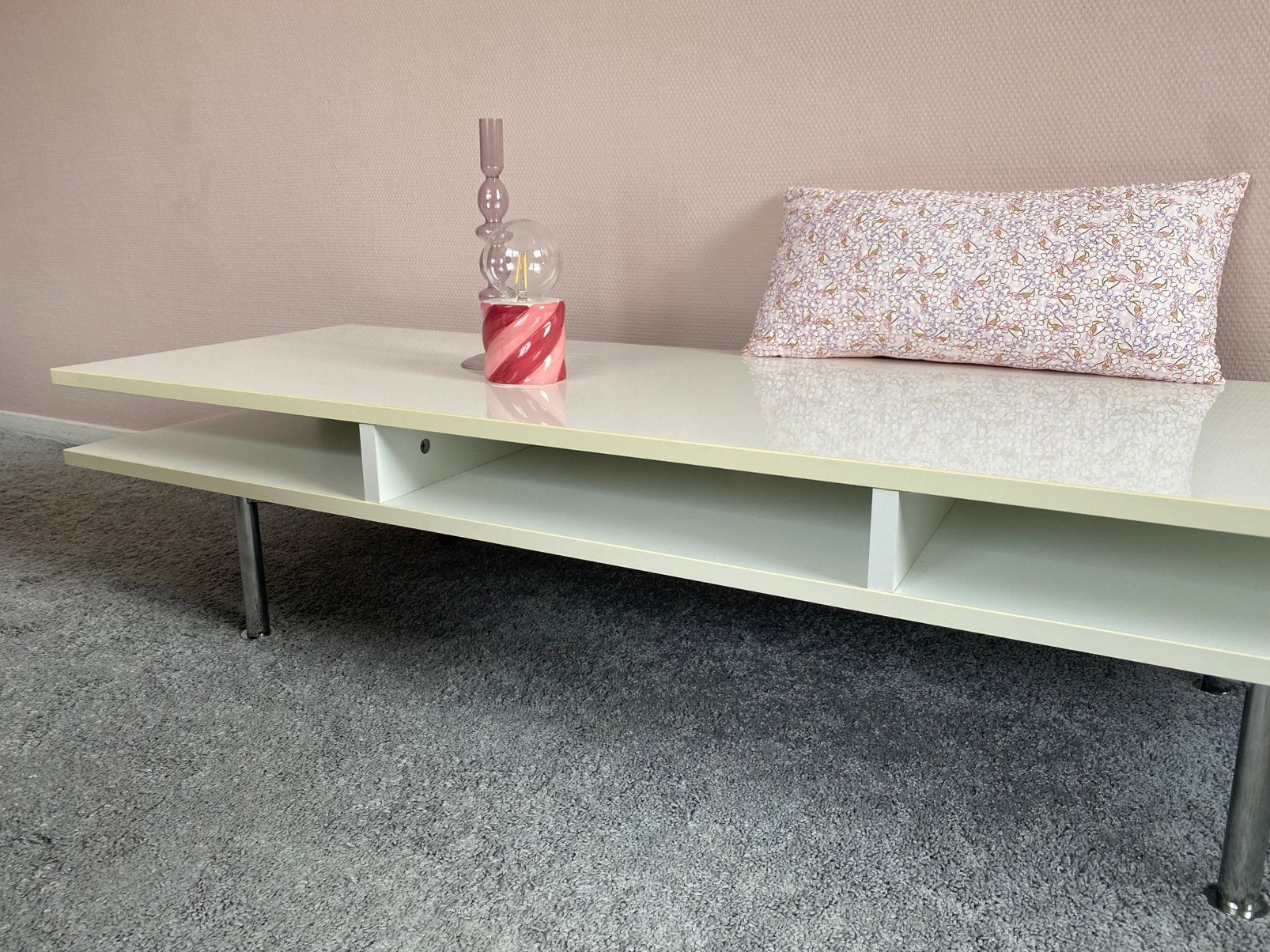 TV meubel/Salontafel, Huis en Inrichting, Ophalen, Gebruikt, Rechthoekig, 100 tot 150 cm