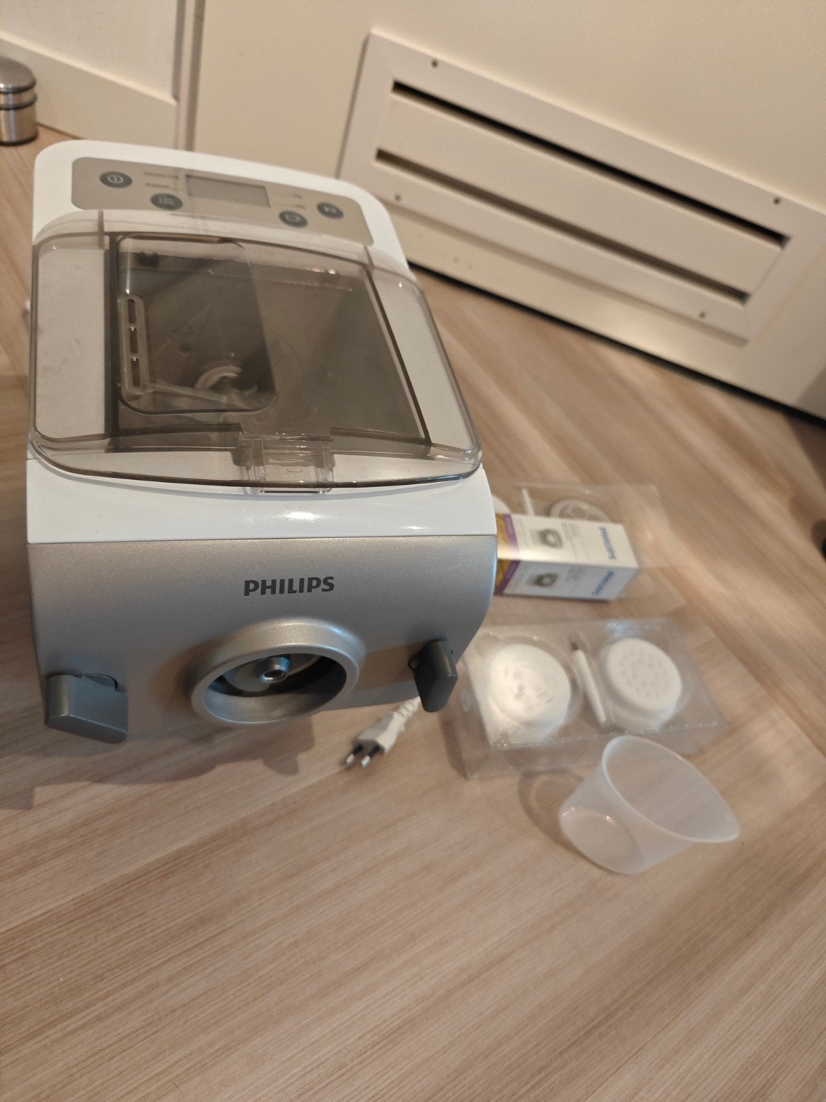 Philips Noodle pasta Maker HR2355 - Zo goed als nieuw, Minder dan 1 liter, Ophalen, Zo goed als nieuw, 1 snelheid
