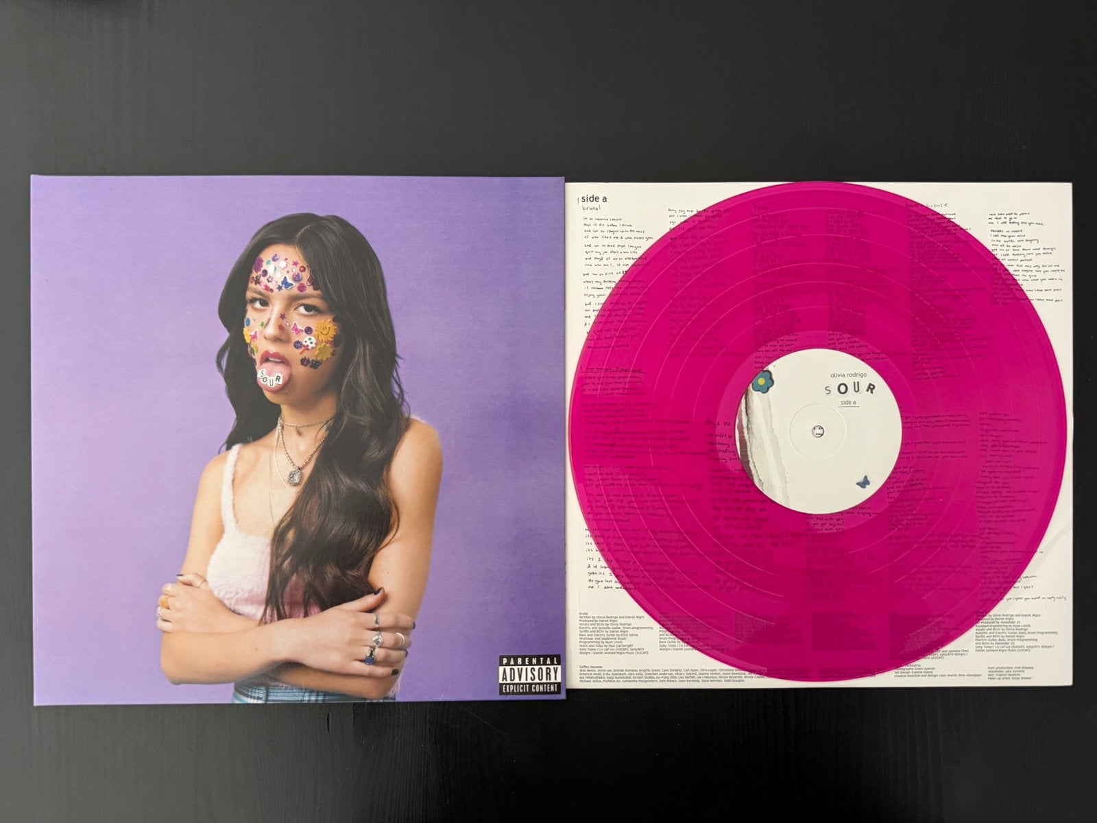 Olivia Rodrigo - Sour lp, Ophalen of Verzenden, Zo goed als nieuw, LP