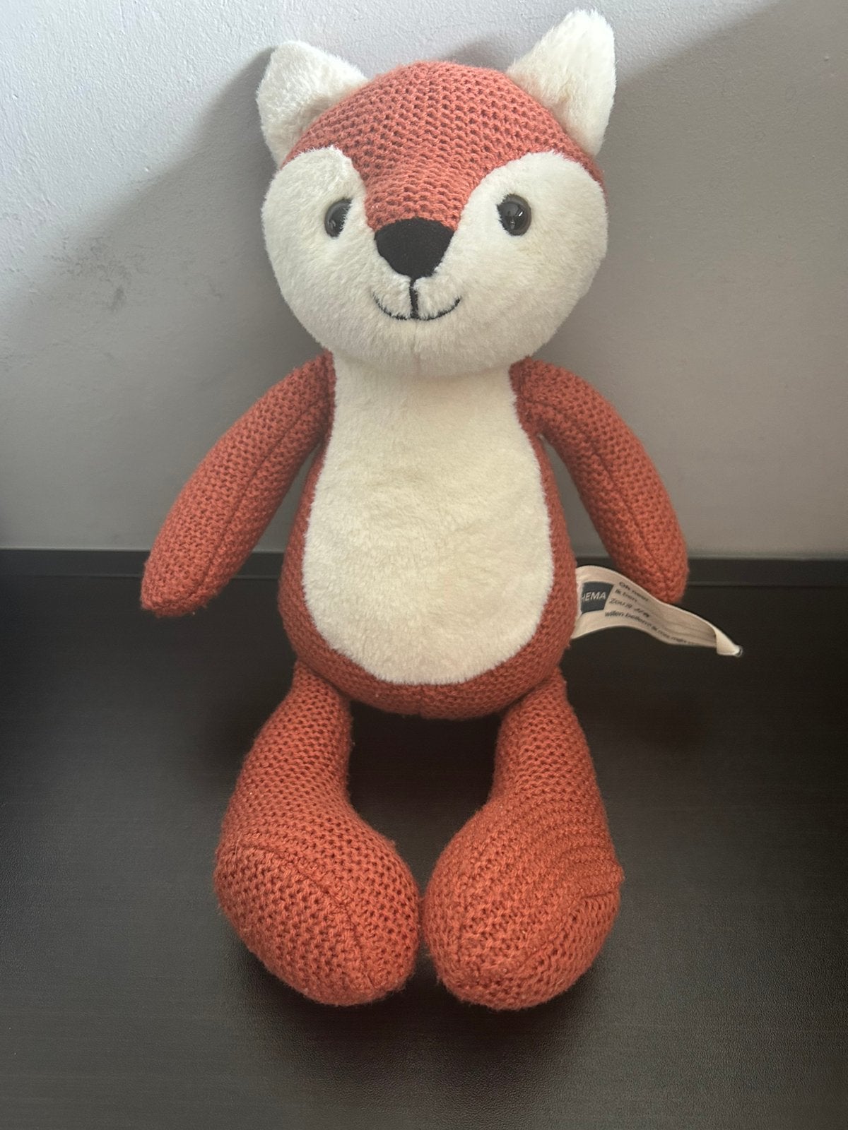 Hema vos vosje knuffeltje knuffels knuffel, Verzenden, Zo goed als nieuw, Overige typen