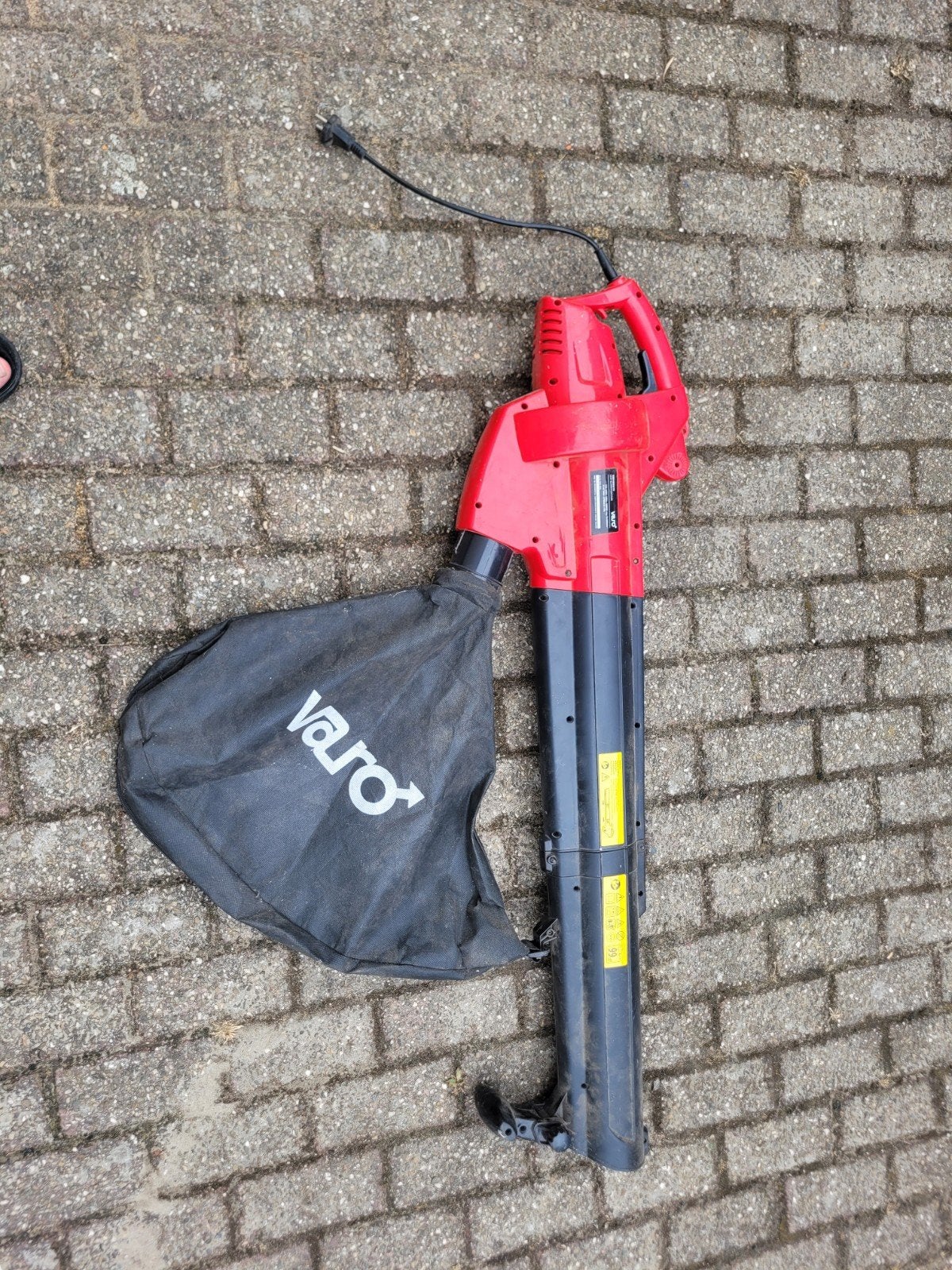 Bladblazer/Bladzuiger 3000W, Gebruikt, Met opvangzak, Handgedragen, Ophalen of Verzenden
