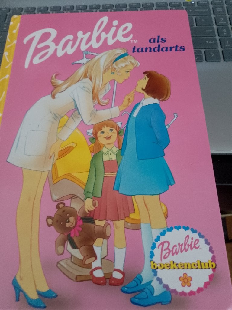 boek barbie als tandarts, Ophalen of Verzenden, Fictie algemeen