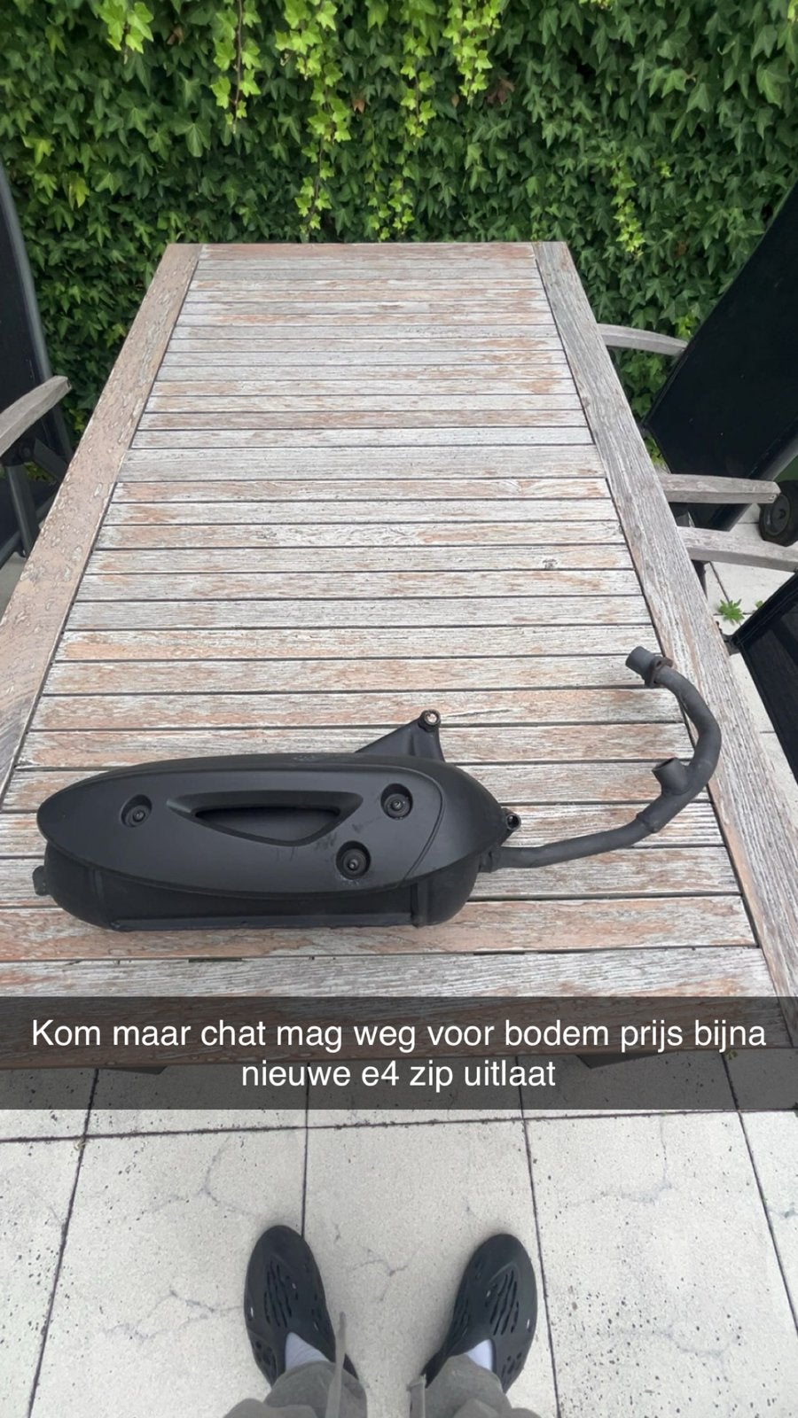 Bijna nieuwe Piaggio Zip E4 uitlaat, Ophalen of Verzenden, Zo goed als nieuw, Uitlaat, Piaggio