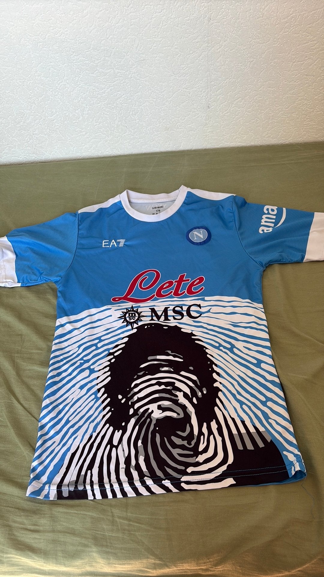 Maradona shirt, Maat S, Ophalen of Verzenden, Zo goed als nieuw, Shirt