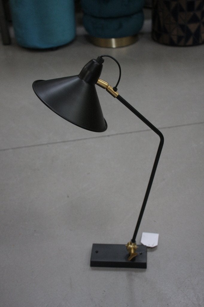 Matzwarte wandlamp Patt Dutchbone metaal messing, Overige merken, Zwart, Zo goed als nieuw, Metaal