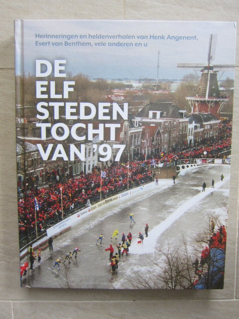 schaatsen DE ELFSTEDEN TOCHT VAN 1997 overzichts boek, Overige merken, Klapschaats, Overige typen, Ophalen of Verzenden