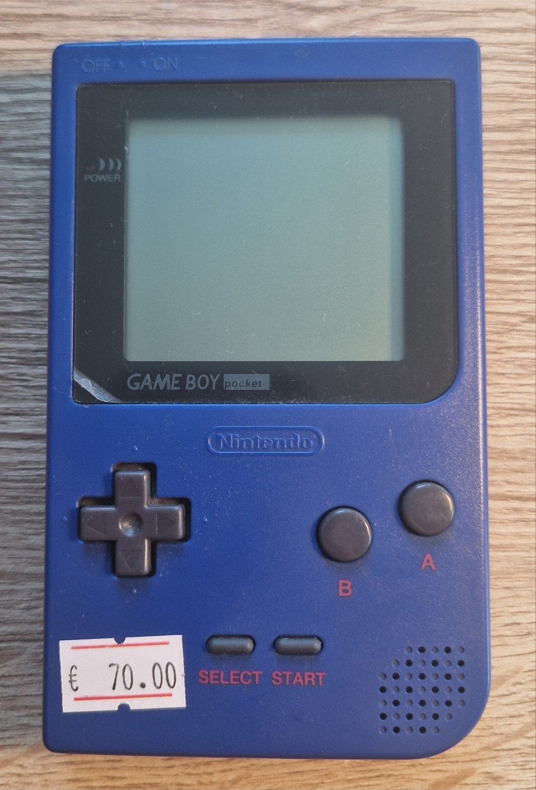 Gameboy pocket blue met krasvrij scherm, Spelcomputers en Games, Spelcomputers | Nintendo Game Boy, Ophalen of Verzenden, Zo goed als nieuw
