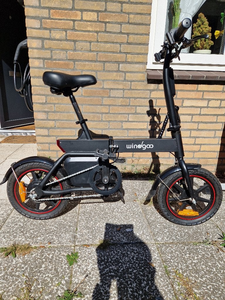 E-fiets Windgoo, Fietsen en Brommers, Minder dan 30 km per accu, Zo goed als nieuw, Minder dan 47 cm, Ophalen