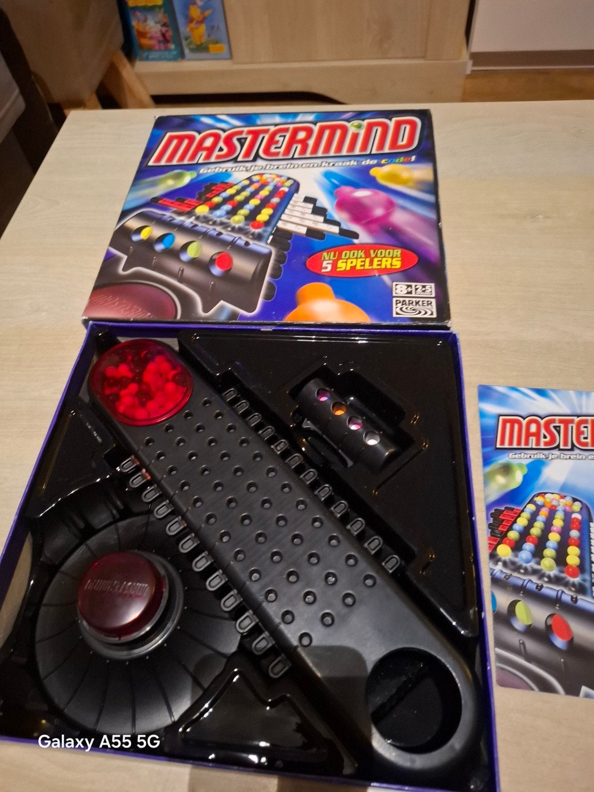 Mastermind Bordspel - Kraak de Code!, Ophalen of Verzenden, Zo goed als nieuw, Vijf spelers of meer, Hasbro