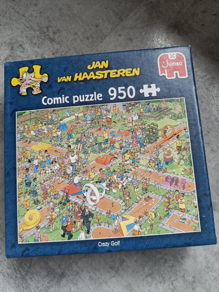 Van Haasteren puzzel Crazy Golf, 950 stukjes, Ophalen of Verzenden, 500 t/m 1500 stukjes, Zo goed als nieuw, Legpuzzel
