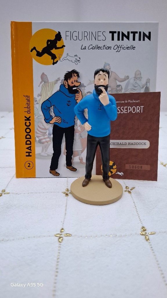 Beeldje Kuifje Tintin nr 2, Ophalen of Verzenden, Zo goed als nieuw, Overige typen