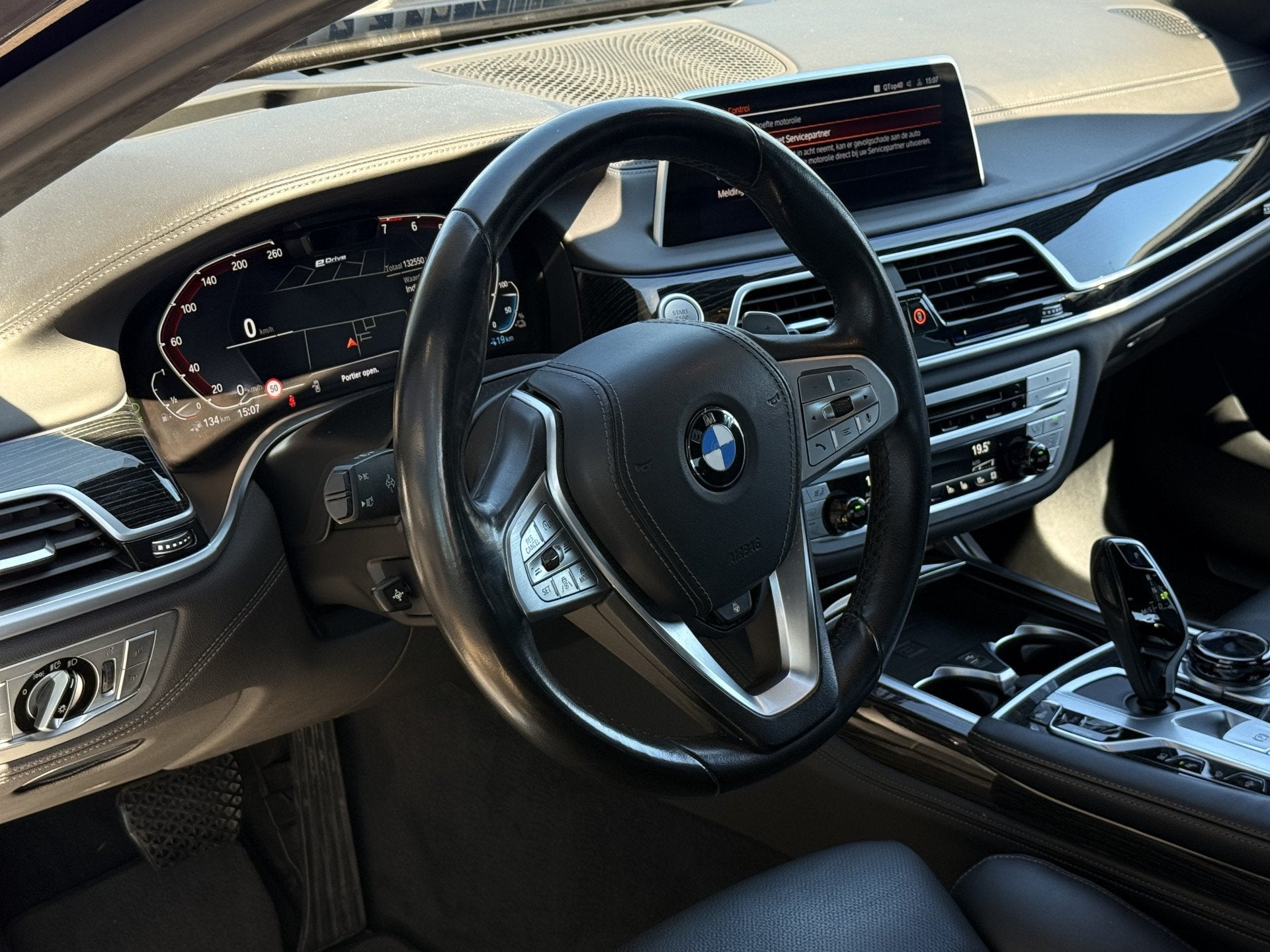 BMW 7 Serie 745e High Executive | Harman / Kardon | Schuif/k, Auto's, Automaat, Dealer onderhouden, Achterwielaandrijving, Gebruikt