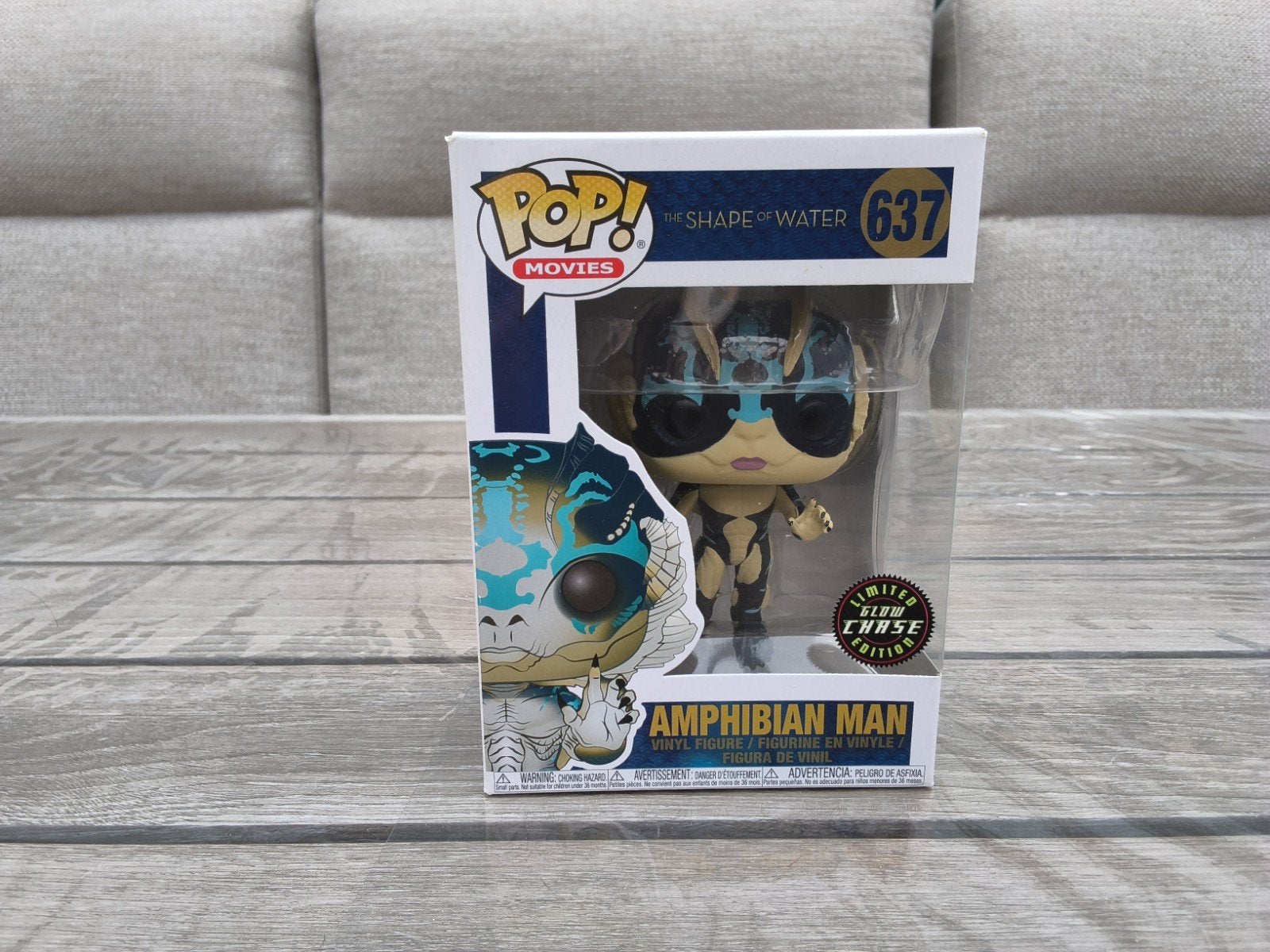 The shape of water - amphibian man 637, Ophalen of Verzenden