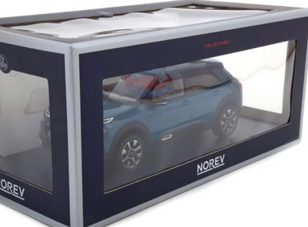 Citroen C4 Cactus 2018 Emeraude Blauw 1/18 NOREV ref: 181660, Verzenden, Nieuw, Auto, Norev
