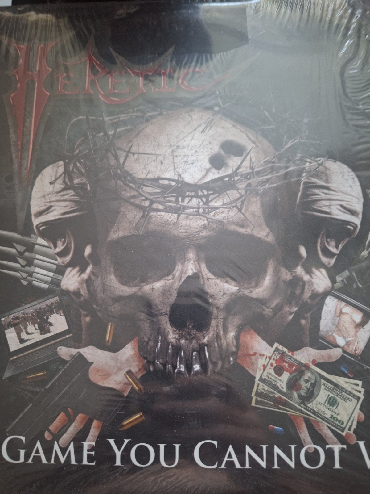 Heretic - A Game You Cannot Win 2 lp  (Rood Vinyl), Verzenden, Hard Rock, Colored vinyl, 12 inch