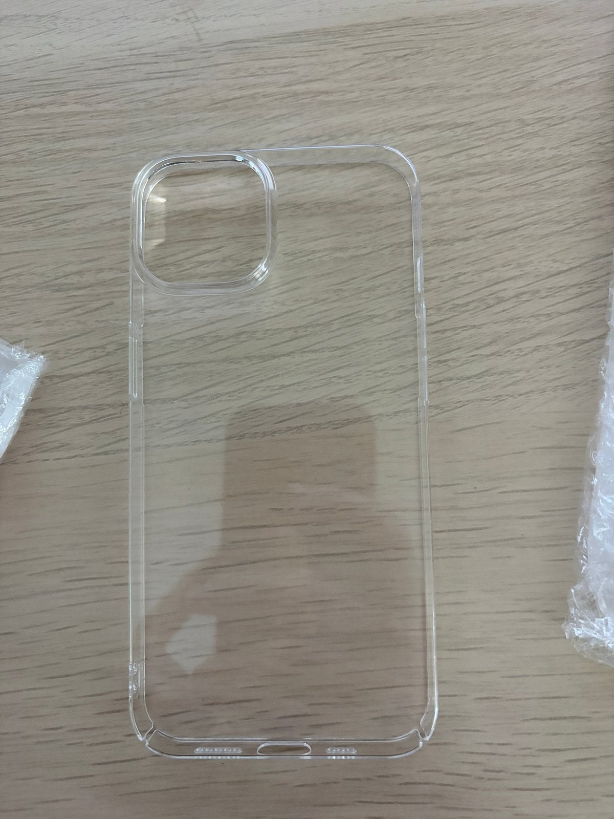 3x NIEUW Transparant Kunststof Hoesje voor iPhone, Kunststof, IPhone 15, Krasbestendig, Overige merken