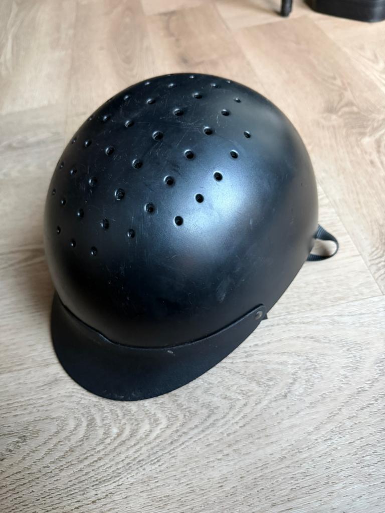 Fouganza paardij cap, Dieren en Toebehoren, Paardrijkleding, Ophalen, Gebruikt