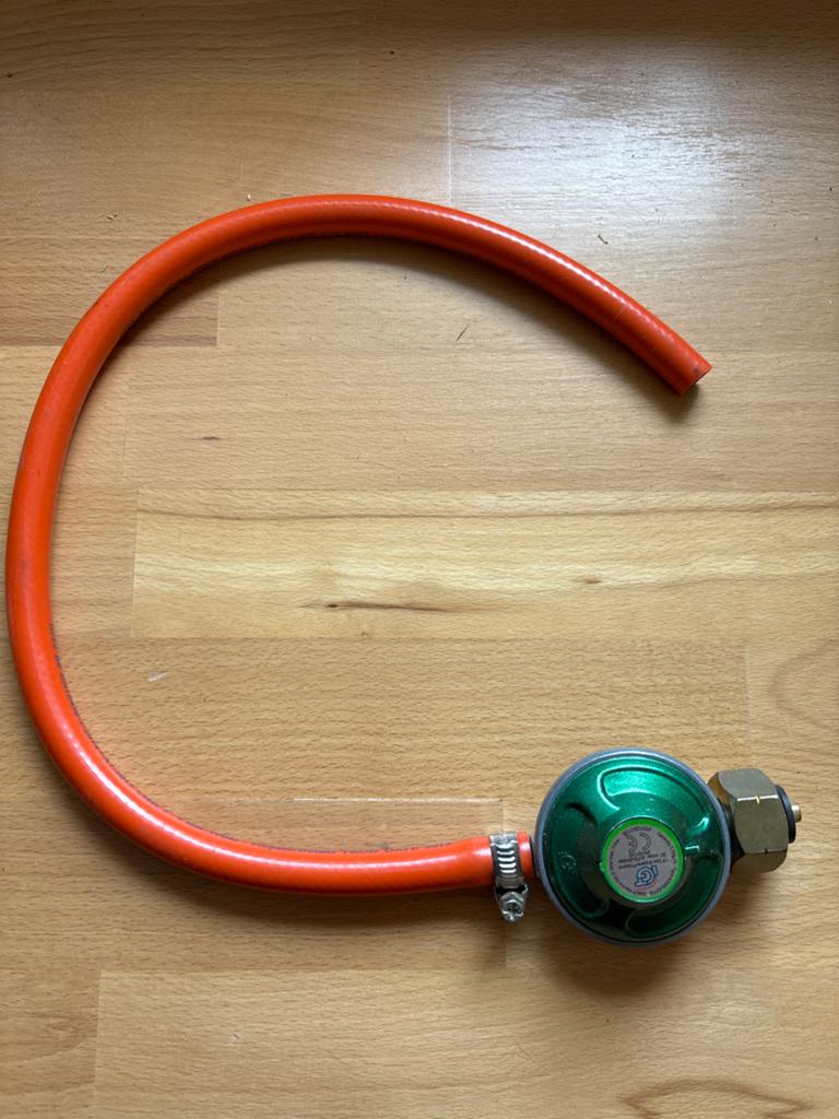 Gasdrukregelaar met slang - Propaan/Butaan 2019, Ophalen of Verzenden, Nieuw