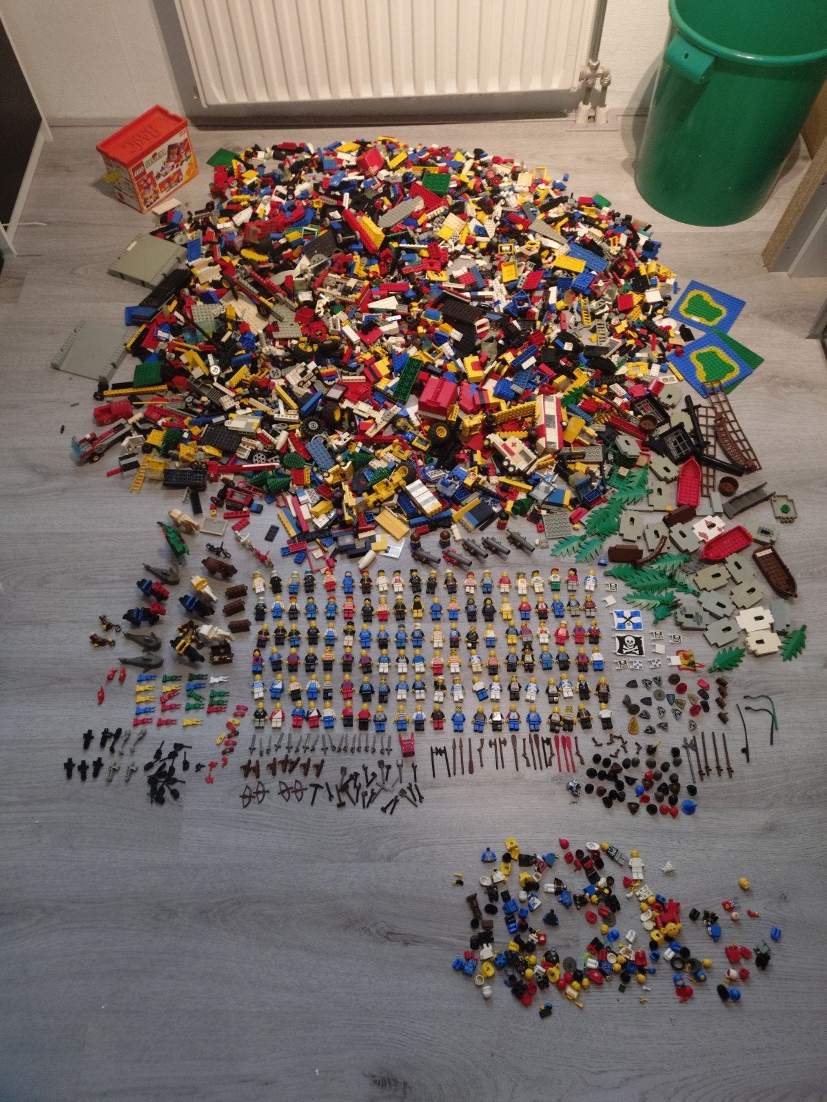 grote partij Lego veel ridders piraten soldaten en Legoland, Kinderen en Baby's, Ophalen of Verzenden, Gebruikt, Lego