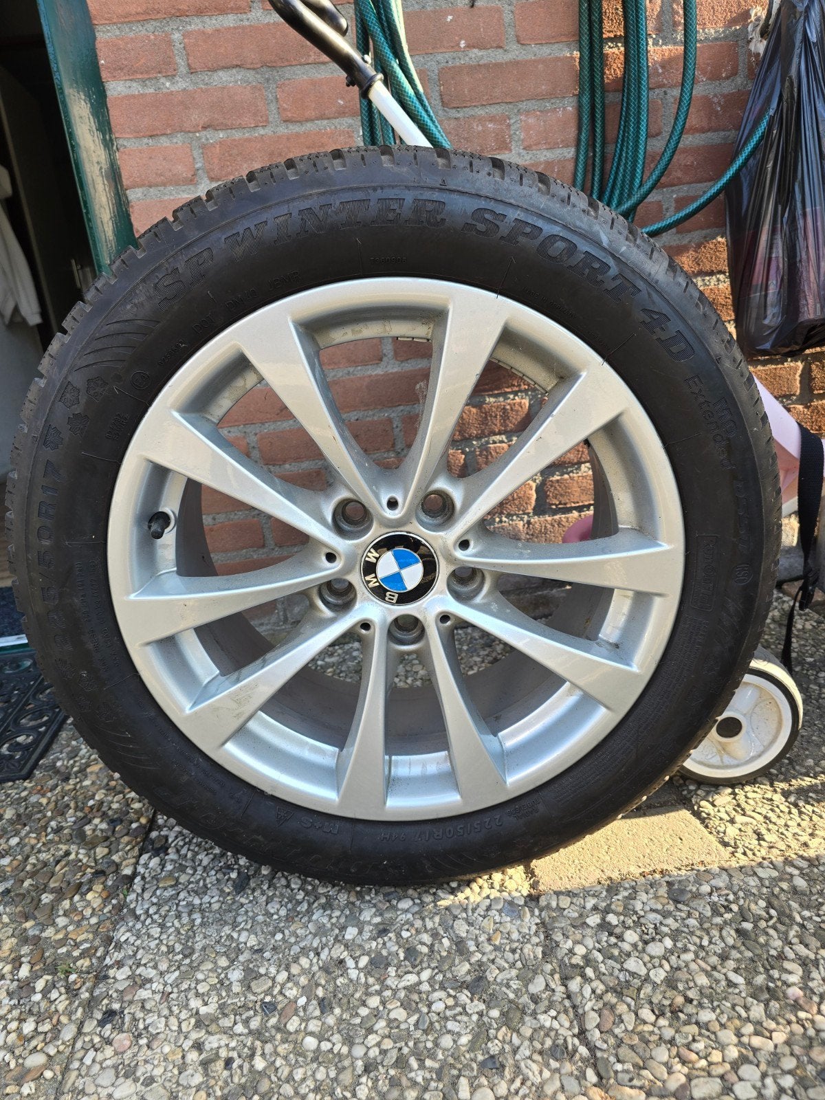 reservewiel 1x.  225 50 17 bmw, Ophalen of Verzenden, BMW