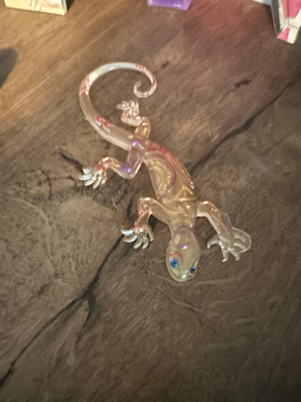 Nieuw Epoxy Hagedis Beeldje, Ophalen of Verzenden, Nieuw, Reptiel of Amfibie, Beeldje of Figuurtje