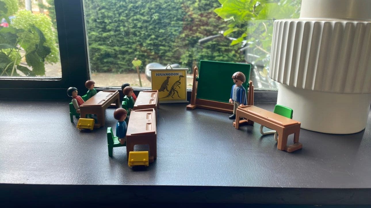 School van Playmobile, Ophalen of Verzenden, Gebruikt