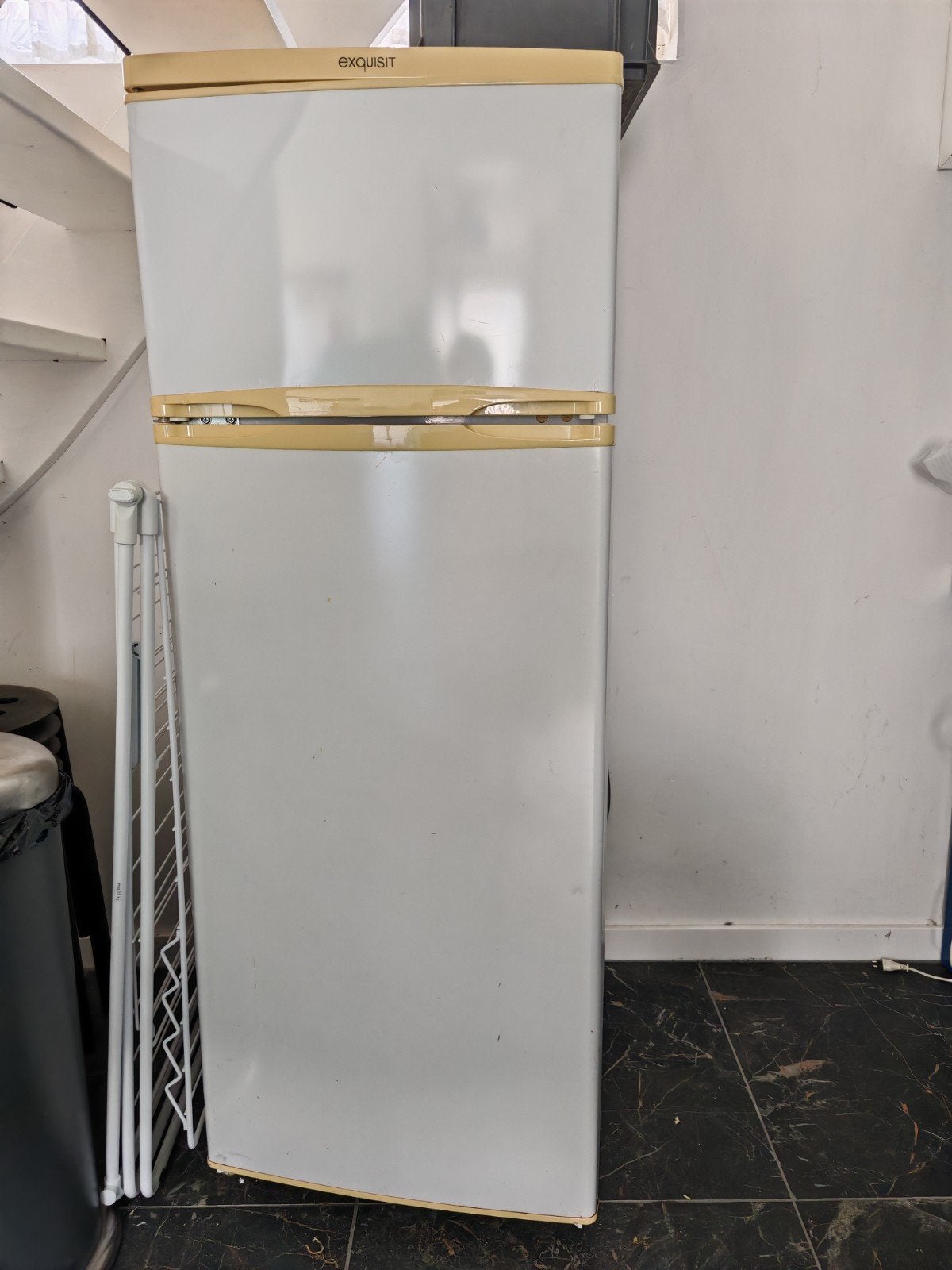 Koelkast Exquisit, Witgoed en Apparatuur, Ophalen, Gebruikt, 200 liter of meer, Met aparte vriezer
