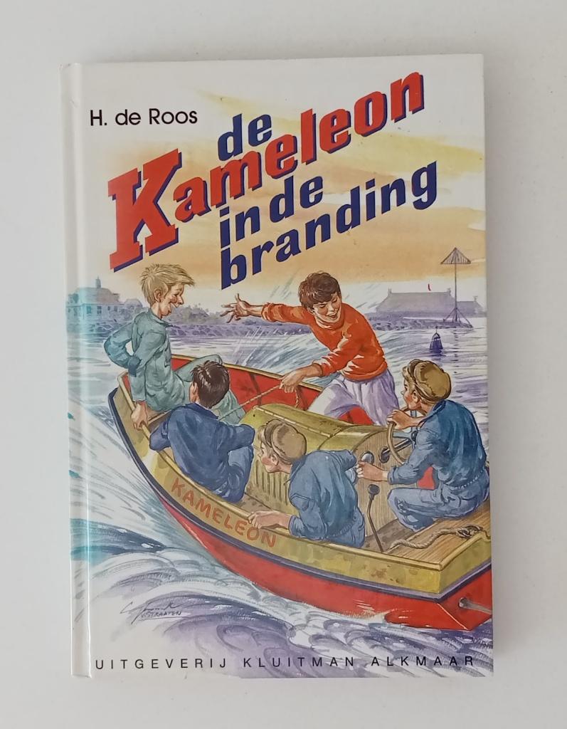 Roos, H. de - De Kameleon in de branding, Boeken, Verzenden, Gelezen, Fictie