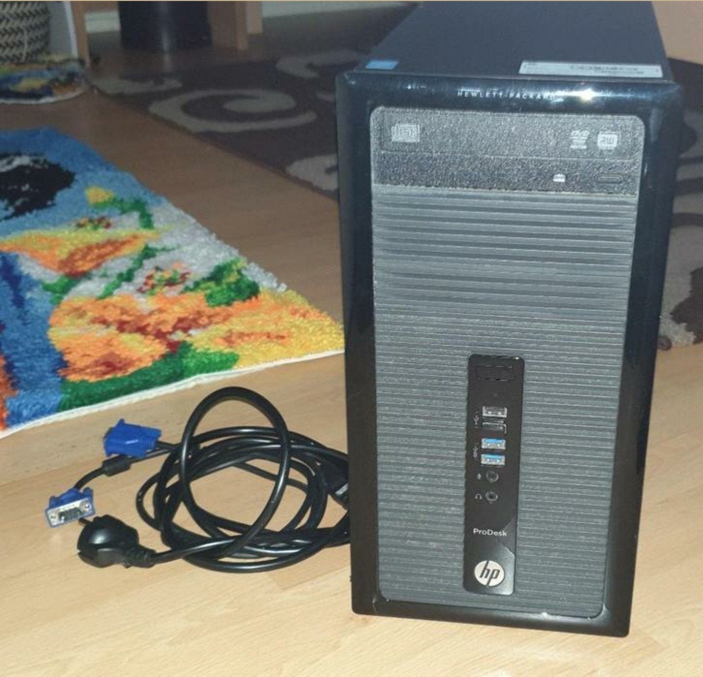 HP ProDesk 400 G1 MT Desktop PC - Intel Core i3-4130, Computers en Software, Desktop Pc's, Ophalen, Zo goed als nieuw, 3 tot 4 Ghz