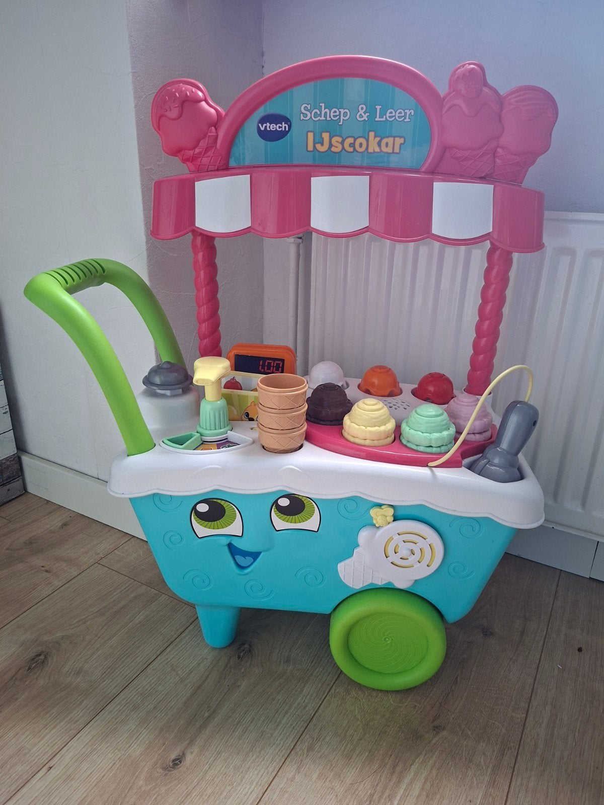 Vtech ijscokar, Ophalen, Gebruikt, Kunststof