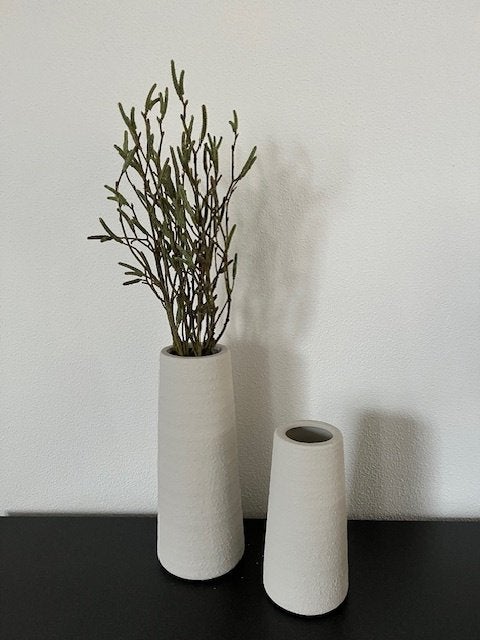 Countryfield Vazen Set Walker Crème Beige Aardewerk Nieuw, 28 cm, Beige, Nieuw, Ophalen of Verzenden