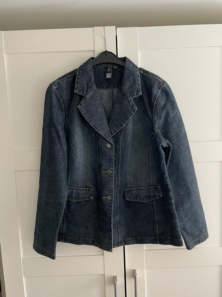 Soho Street spijker blazer - maat 44, Blauw, Maat 42/44 (L), Nieuw, Ophalen of Verzenden