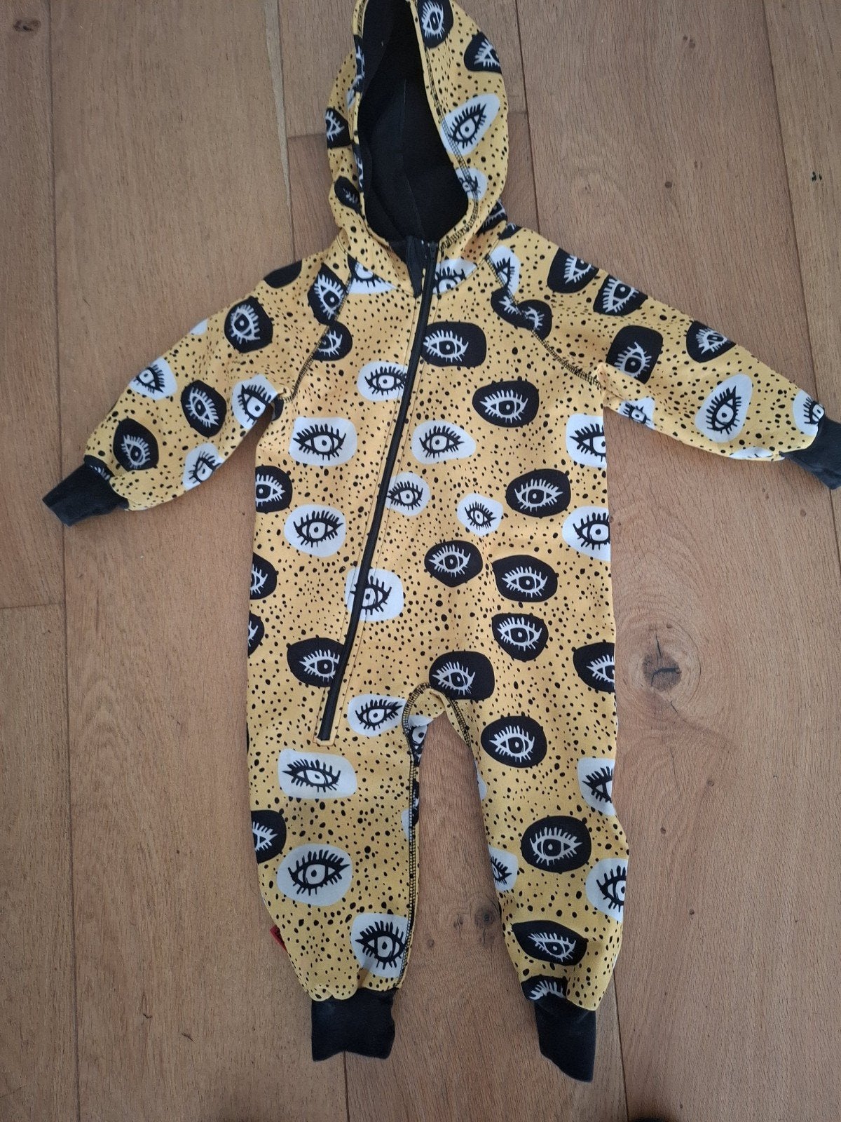 IELM Buitenpak Buitenspeelpak Jumpsuit Mt 92 Okergeel, Ophalen of Verzenden, Gebruikt, IELM, Jongetje of Meisje