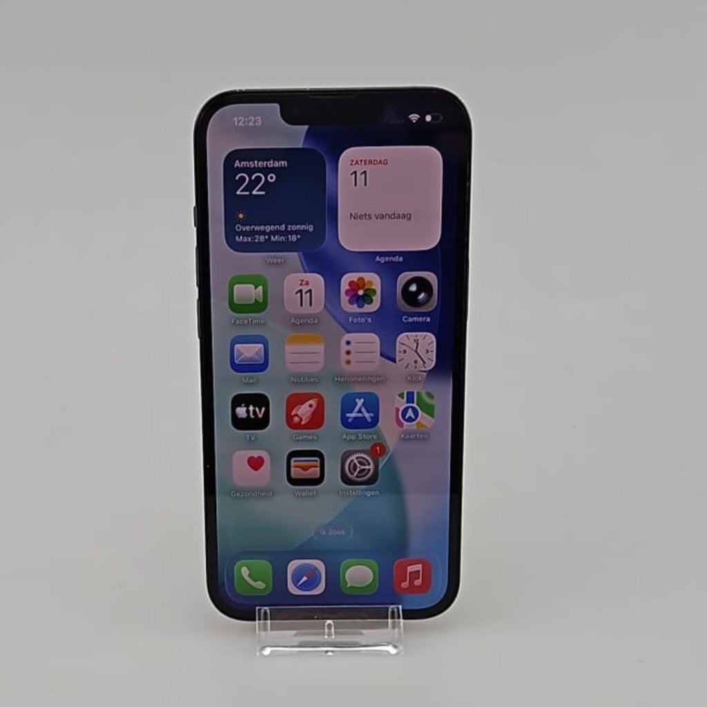 iPhone 13 128GB Midnight Bat:98% IOS 26.5.2, Apple, Gebruikt, Support@apple.com, One Apple Park Way
Cupertino, CA 95014
United States