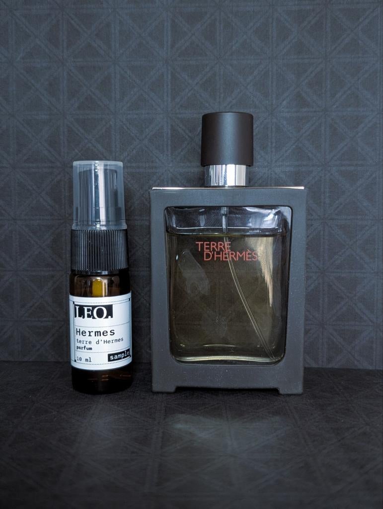 Hermes Terre d'Hermes Parfum Samples 3ML 5ML 10ML, Ophalen of Verzenden, Nieuw