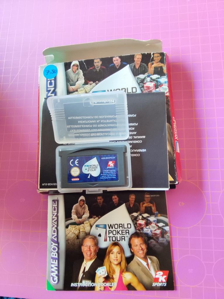 World Poker Tour - Game Boy Advance (GBA), Gebruikt, Overige genres, 1 speler, Ophalen of Verzenden