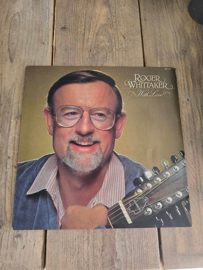 LP Roger Whittaker - With Love (1977), Cd's en Dvd's, Vinyl | Pop, Inclusief binnenhoes, Ophalen of Verzenden, Gebruikt, 12 inch