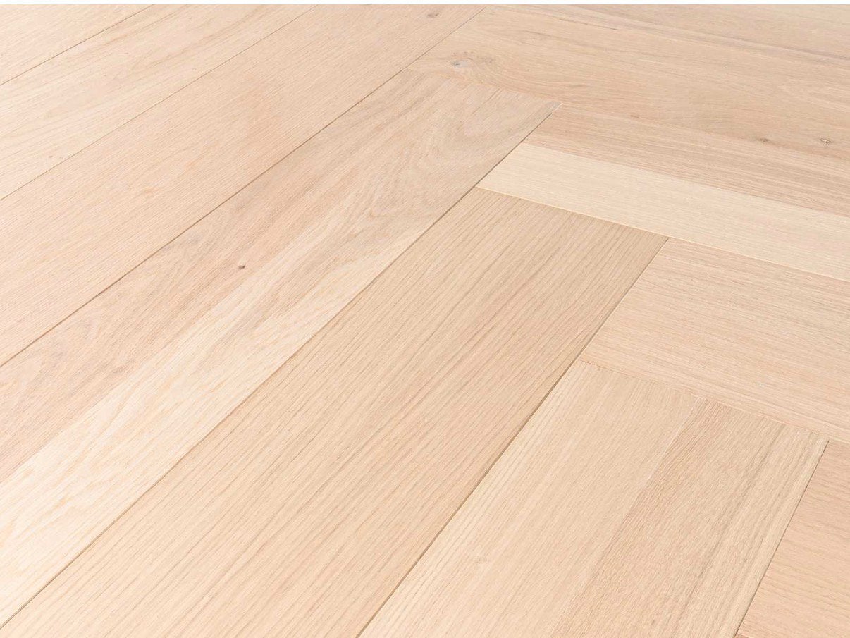 Dining table oak herringbone top 220  98 cm, Huis en Inrichting, Tafels | Eettafels, Ophalen, Zo goed als nieuw